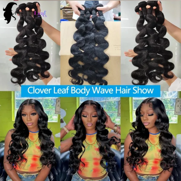 24inch Body Wave Human Hair Bundles 100% Brazilian Raw Human Hair 1/3/4 Bundles for Women 10A Thick Bundles 3 Days Delivery - Image 9