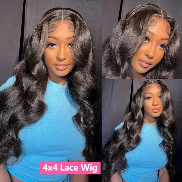 HD Transparent 13x4 13x6 Body Wave Lace Front Wig Pre Plucked 360 Lace Frontal Wig Human Hair Wigs For Women 5x5 Closure Wig - Image 14