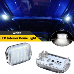 2PCS 6000K LED Interior Dome Light For Ford Transit 150/250/350/350 HD Van 2015-2024 For Transit Connect 2014-2023 For E-Transit