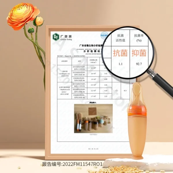 BBET Squeezing Feeding Bottle Silicone Newborn Baby Training Rice Spoon Infant Cerea Food Supplement Feeder Safe Tableware - Image 6