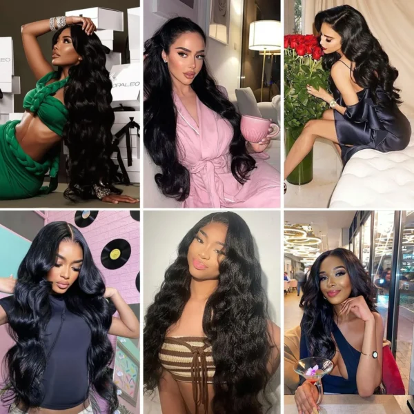 40 Inch Loose Body Wave High Density 13x6 Hd Lace Frontal Wigs Brazilian Black Human Hair Choice For Women 13x4 Lace Front Wig - Image 5