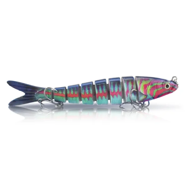 5 Inch Multi Joint Swinging Bait Hard Artificial Crank Lifelike Baits Saltwater Ocean Bluefish Fishing Lure Tackle - Image 8