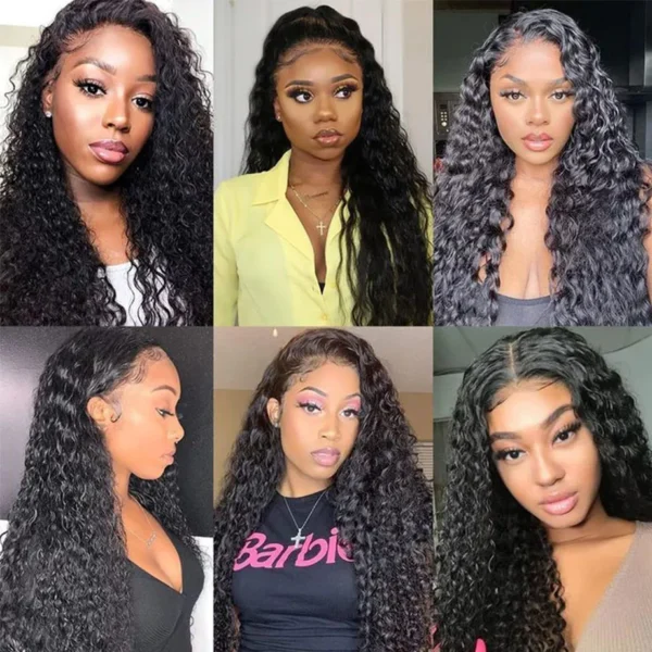 hd lace wig 13x6 human hair Curly Wig For Women choice Pre Plucked 30 40 Inch Loose Deep Wave Water wave Frontal Wigs - Image 14