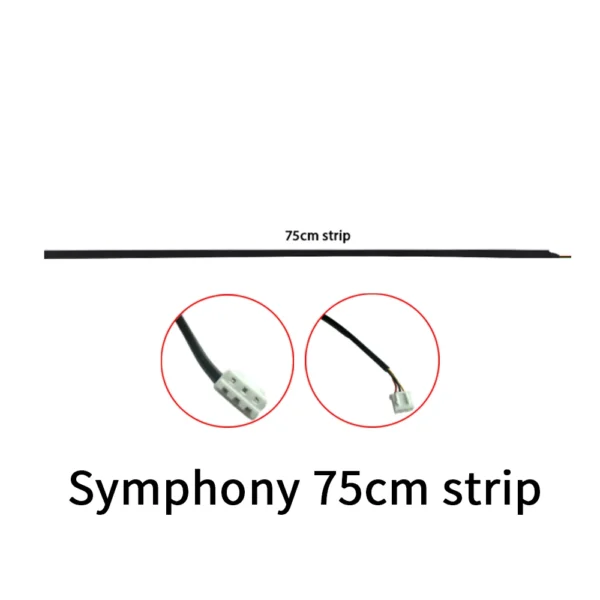 Full Colors Streamer Symphony RGBIC Ambient Light Accessories 3 wire LED Strip (RGB Door/Storage/Footlight 4 wire) "LED Lamp"App - Image 3