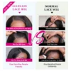 Wear Go Body Wave 5x5 6x4 Pre Cut Lace Closure Wig 13X4 13X6 Lace Front Wig Human Hair Brazilian 100% Human Hair Wigs - Image 20