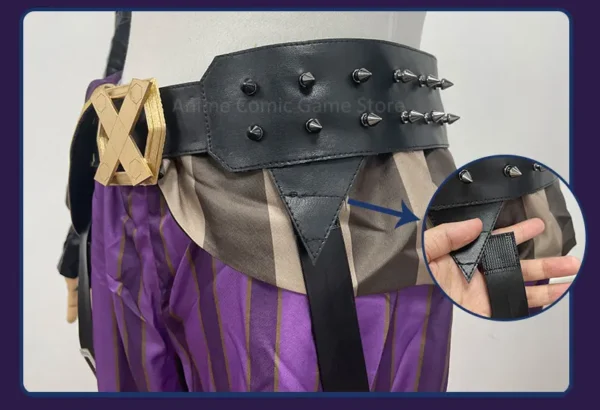 Anime Game LOL Arcane Cosplay Costume Crit Loli Jinx Cosplay Loose Cannon Cosplay Outfit Shoes Wig Sexy Women Carnival Costume - Image 20