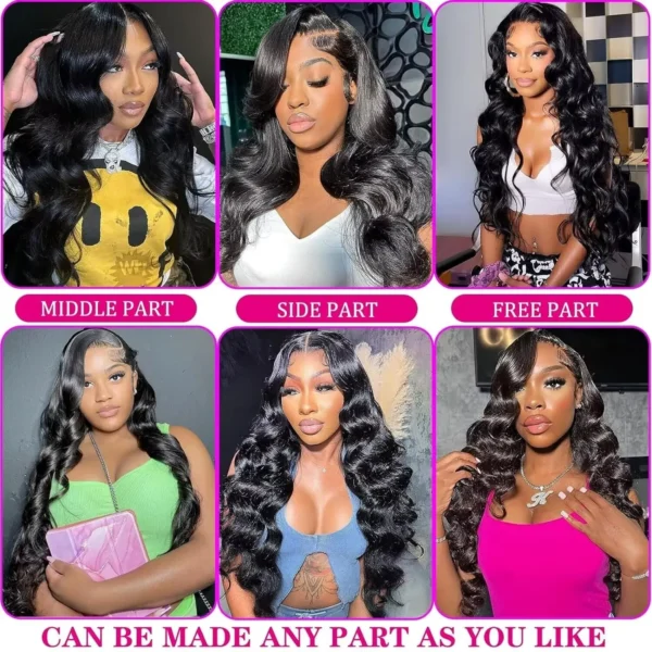 13x6 Hd Lace Frontal Wig Human Hair 13x4 Body Wave Human Hair Wigs For Black Women 30 40 Inch Lace Front Human Hair Wig - Image 11