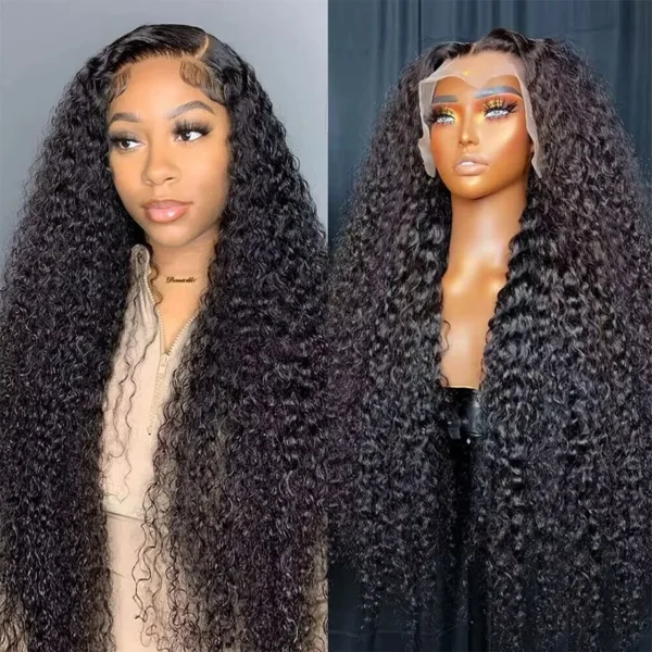 hd lace wig 13x6 human hair Curly Wig For Women choice Pre Plucked 30 40 Inch Loose Deep Wave Water wave Frontal Wigs - Image 7
