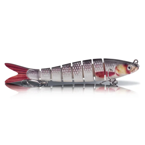 5 Inch Multi Joint Swinging Bait Hard Artificial Crank Lifelike Baits Saltwater Ocean Bluefish Fishing Lure Tackle - Image 7