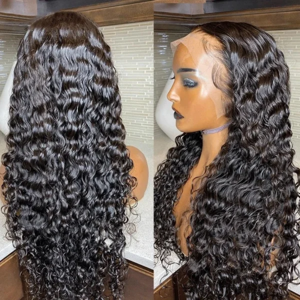 hd lace wig 13x6 human hair Curly Wig For Women choice Pre Plucked 30 40 Inch Loose Deep Wave Water wave Frontal Wigs - Image 8
