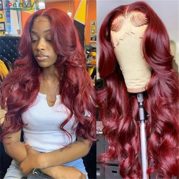 Body Wave Lace Front Wig Highlight Ash Blonde Lace Frontal Synthetic Wigs Pre Plucked Long Wavy Synthetic Lace Wig for Women - Image 15