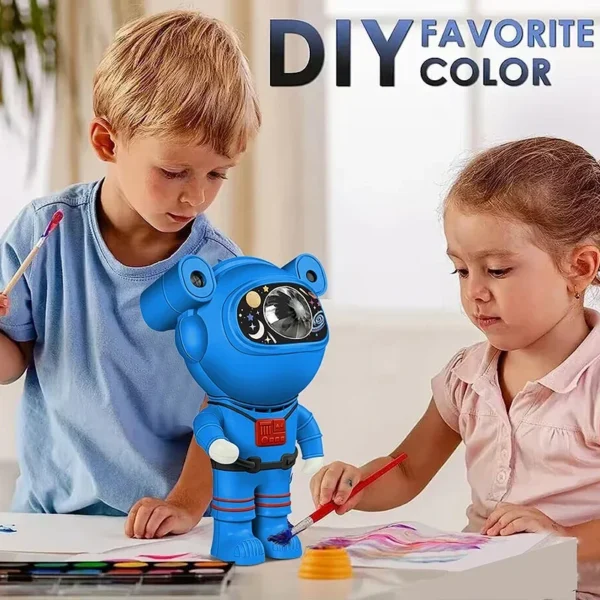 Astro Projector Astronaut Bluetooth Music Projector Astro Aurora Atmosphere Night Light - Image 5