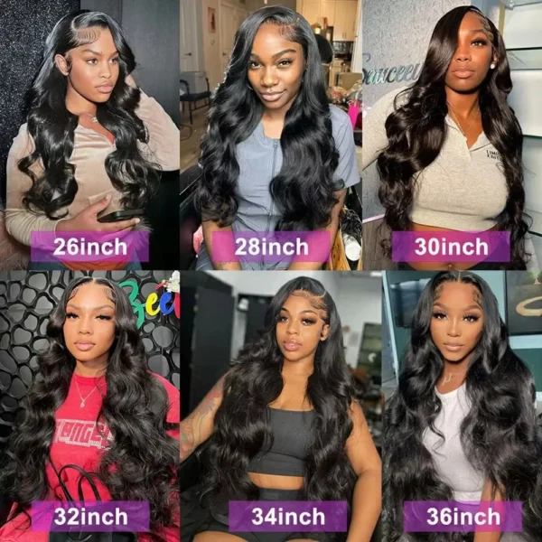 Rosabeauty Human Hair Bundles Body Wave 26 28 30 32 Inch 100% Unprocessed Brazilian Virgin Hair Weave Real Human Hair Natural - Image 6