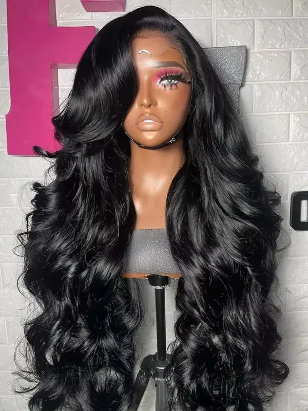 300% 30 40 Inch Body Wave 13x6 Hd Lace Frontal Wig Human Hair Brazilian Pre Plucked Lace Wigs For Women 13x4 Lace Front Wig 13x7 - Image 2