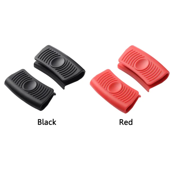 2pcs Pan Handle Cover Heat Resistant Anti Scalding Pot Holder Clip Non-Slip Oven Mitts Gloves Cooking Tool Kitchen Gadgets - Image 14