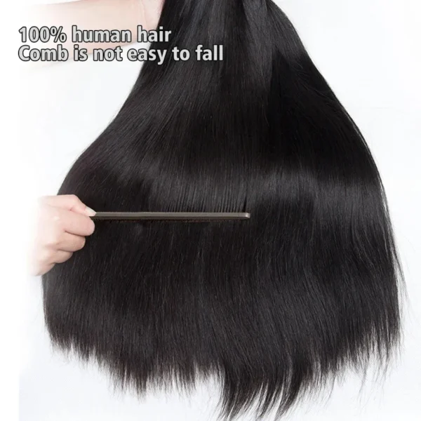 30 40 Inch Bone Straight 100% Bundles Deal Brazilian Virgin Human Hair 3 4 Bundles Raw Hair Extensions Natural Color Remy - Image 7