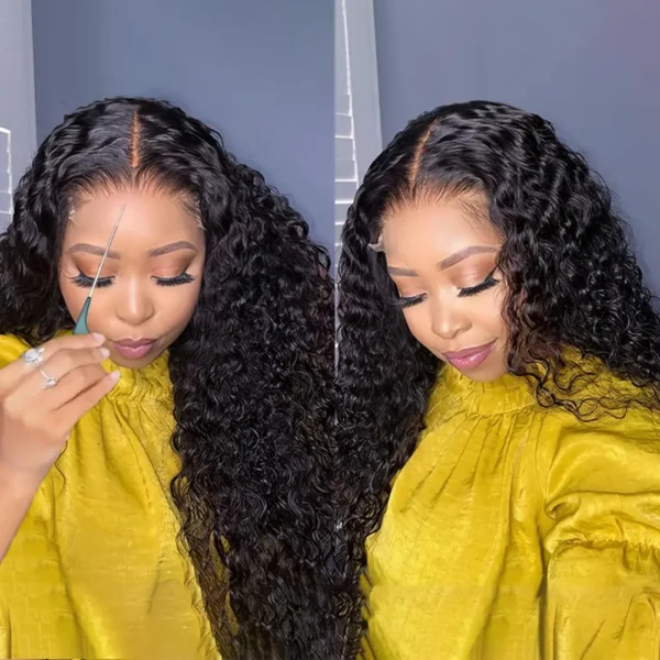 Loose Deep Wave Human Hair Wigs For Women Human Hair Glueless Wig Human Hair Ready To Wear Pre Plucked Brazilian Raw Human Hair - Image 10