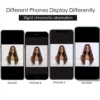 Loose Body Wave Synthetic Wigs Long Brown Blonde Ombre Wig with Bangs Wave Curl Wigs for Black Women Heat Resistant Daily Party - Image 26