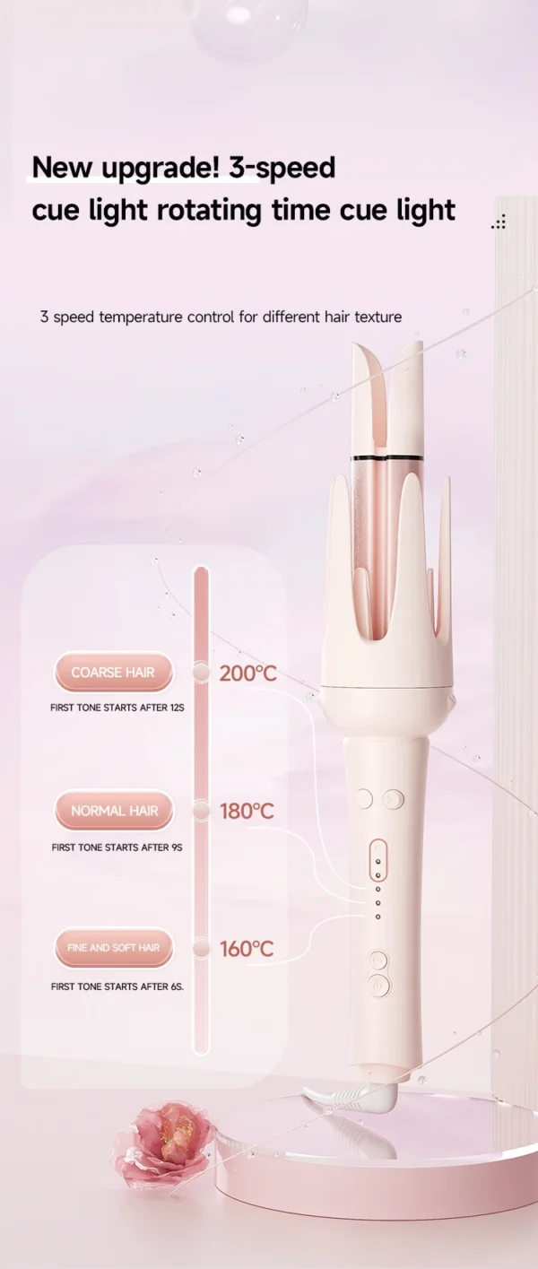 Automatic Hair Curler 32mm Auto Rotating Ceramic Hair Roller Professional Curling Iron Stick 40mm Curling Wand Hair Waver gift - Image 19