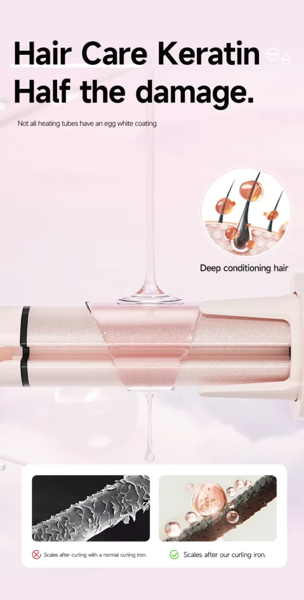 Automatic Hair Curler 32mm Auto Rotating Ceramic Hair Roller Professional Curling Iron Stick 40mm Curling Wand Hair Waver gift - Image 17