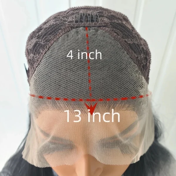 Light Blue Wig Synthetic Lace Front Wig Free Long Loose Curly Lace Wigs Glueless Synthetic Hair Wig Blue Cosplay Wig - Image 4
