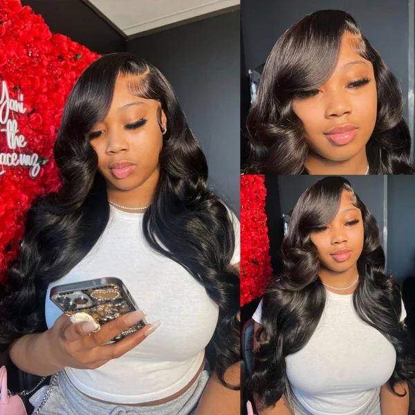HD Transparent 13x4 13x6 Body Wave Lace Front Wig Pre Plucked 360 Lace Frontal Wig Human Hair Wigs For Women 5x5 Closure Wig - Image 12