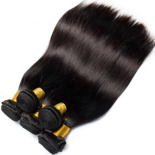 250% Density 4Pcs Bone Straight Human Hair Bundles 38 48 Inch Human Hair Bundles Virgin Hair Weave Bundles Remy Hair Extensions - Image 2