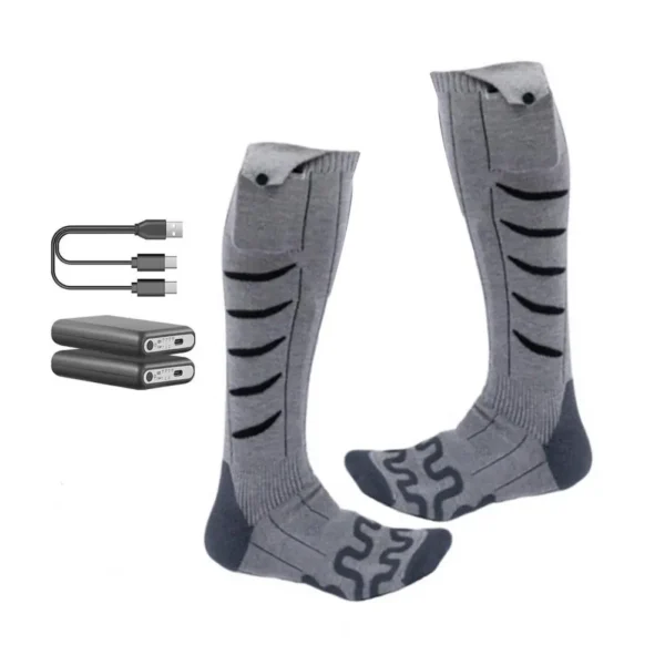 Heated Socks Thermal Winter Warm Skiing Heating Arthritis Electric Socks App Control Rechargeable Outdoor Sport Foot Warmer - Image 9