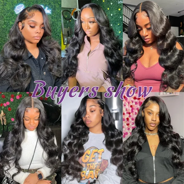 13x6 Hd Lace Frontal Wig Human Hair 13x4 Body Wave Human Hair Wigs For Black Women 30 40 Inch Lace Front Human Hair Wig - Image 12