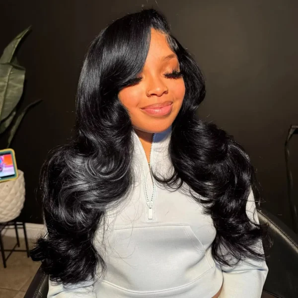 40 Inch Loose Body Wave High Density 13x6 Hd Lace Frontal Wigs Brazilian Black Human Hair Choice For Women 13x4 Lace Front Wig