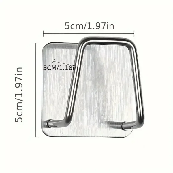 4Pcs Kitchen Storage Rack, Punching-free Wall Under Cabinet Cutting Board , Multi-functional , Accessories - Image 8