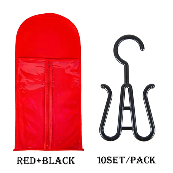 New Hair Extensions Storage Bag With Hanger Portable Wig Storage Bags For Multiple Wigs Ponytail Bundles Hair Extensions Wig Bag - Image 22