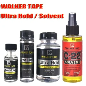Ultra Hold Wig Glue Waterproof Hair Glue For Lace Wig/Toupee/Closure Invisible Hair System Adhesive With Brush+Lace Remover
