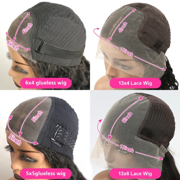 Wear Go Body Wave 5x5 6x4 Pre Cut Lace Closure Wig 13X4 13X6 Lace Front Wig Human Hair Brazilian 100% Human Hair Wigs - Image 15