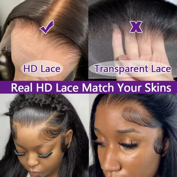 13x6 Hd Lace Frontal Wig Human Hair 13x4 Body Wave Human Hair Wigs For Black Women 30 40 Inch Lace Front Human Hair Wig - Image 10