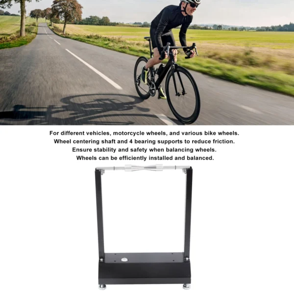 New Motorcycle Wheel Balancer Portable Professional Motorbike Manual Tyre Balancer  for Maintenance Wheel Balancer Stand - Image 3