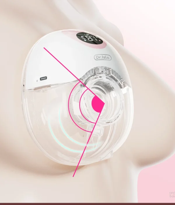 Dr.isla New 2PCS Wearable Electric Breast Pump 4 Modes 36 Suction Levels Silent Leak-Proof Hands Free Breast Pumps Breastfeeding - Image 13