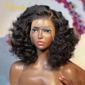 Super Double Drawn Glueless Wig 100% Human Hair Ready To Go 30inch Loose Deep 250% High Density 13x4 Transparent Lace Front Wigs