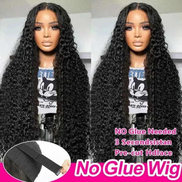 Loose Deep Wave Human Hair Wigs For Women Human Hair Glueless Wig Human Hair Ready To Wear Pre Plucked Brazilian Raw Human Hair - Image 13