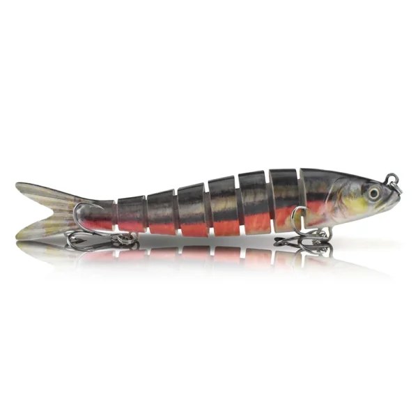 5 Inch Multi Joint Swinging Bait Hard Artificial Crank Lifelike Baits Saltwater Ocean Bluefish Fishing Lure Tackle - Image 12