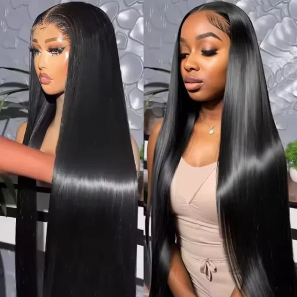 30 Inch Bone Straight Lace Front Wigs Human Hair 13x6 250 Density Hd Lace Frontal Wig 13x4 Brazilian Hair Pre Plucked For Women - Image 7