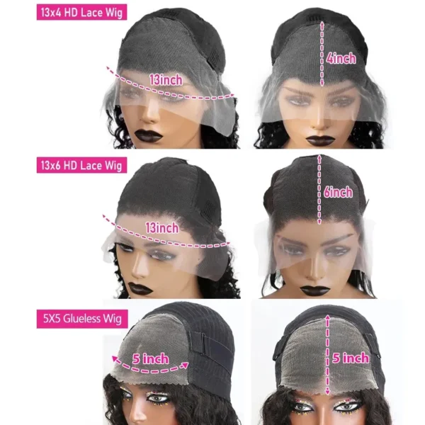 Brazilian 13x4 Lace Front Human Hair Wigs With Bundle Body Wave Lace Front Wigs 13x6 HD Lace Frontal Wig Glueless Wig Human Hair - Image 6