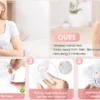 2 Pcs Electric Wearable Breast Pump 1200mAh USB Chargable Silent Milk Extractor Painless Automatic Milker Comfort Breastfeeding - Image 15
