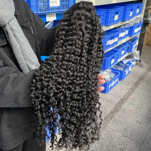 300% High Density Loose Deep Wave 40 46 50 Inch 13x6 13x4 HD Lace Frontal Human Hair Wig Brazilian 360 Full Curly Wigs For Women - Image 9