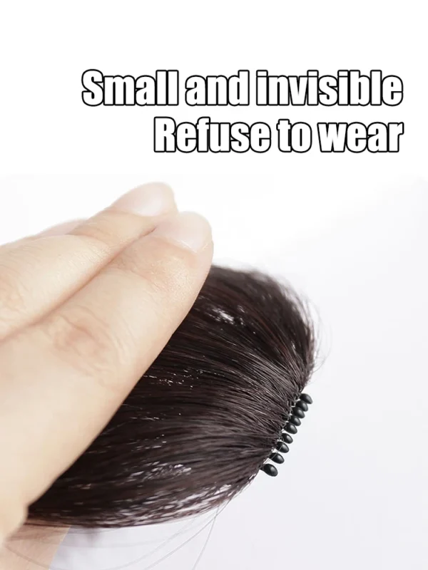 Air Bangs Wig Summer Light And Thin Fake Bangs Natural Forehead Invisible And Traceless Bangs Wig Piece - Image 11