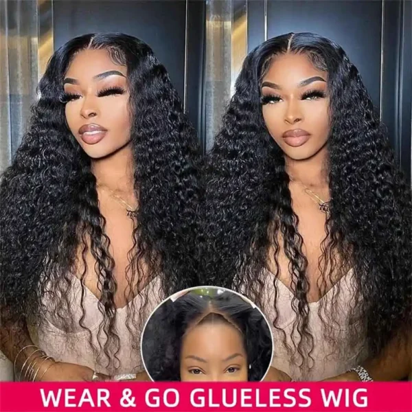 Loose Deep Wave Human Hair Wigs For Women Human Hair Glueless Wig Human Hair Ready To Wear Pre Plucked Brazilian Raw Human Hair - Image 11