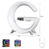 G Wireless Charger Stand Alarm Clock Bluetooth Speaker RGB Night Light Lamp Fast Charging Station Dock for iPhone Samsung Xiaomi - Image 12