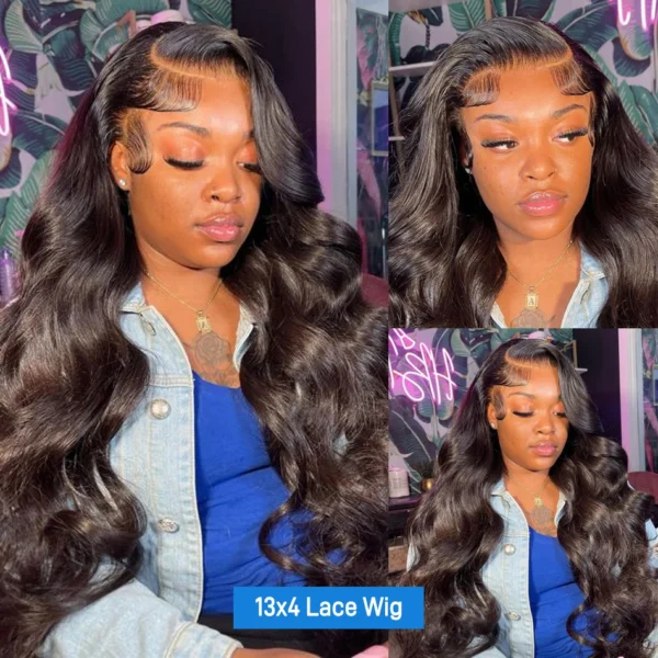 Wear Go Body Wave 5x5 6x4 Pre Cut Lace Closure Wig 13X4 13X6 Lace Front Wig Human Hair Brazilian 100% Human Hair Wigs - Image 5