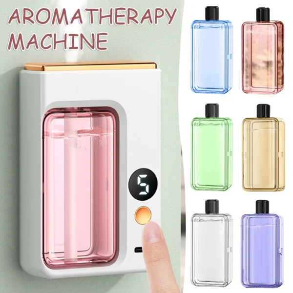 Wall-mounted Air Freshener Spray Rechargeable Aromatherapy Diffuser Hotel Home Fragrance Aromatherapy Essential Oil Diffuse