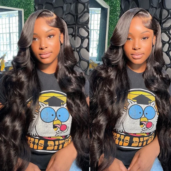 40 Inch 13x4 13x6 HD Body Wave Lace Front Wig Pre Plucked Loose Wave Lace Frontal Wig 100% Human Hair Wigs For Black Women - Image 2